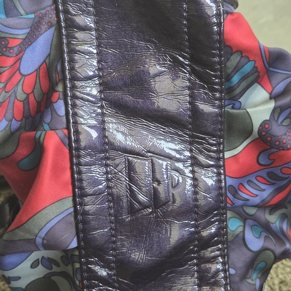 Vintage Kathy Van Zeeland Red and Blue Shoulder Bags - Picture 8 of 12